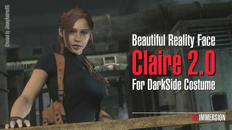 Beautiful Reality Face Claire At Resident Evil 2 2019 Nexus Mods