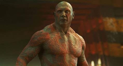 Guardianes de la Galaxia Dave Bautista contó como Drax el Destructor