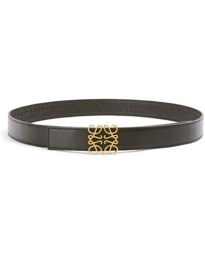 White Loewe Belts For Women Lyst