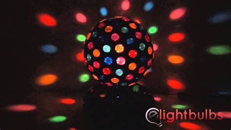 10 Black Rotating Disco Ball With 121 Points Of Light From Creative