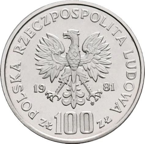 Polen Probe 100 Zloty 1981 Wladyslaw Sikorski Aus Silber In PP KM Pr 442