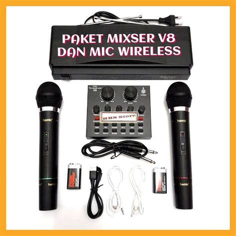 Jual Rrs Store Paket Alat Karoke Recoding Murah Sonkat Souncad Mixser