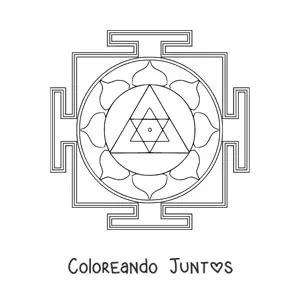 10 Dibujos De Mandalas Tibetanas Para Colorear Gratis Coloreando Juntos