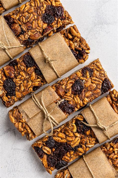 Raisin And Hazelnut Puffed Rice Bars Artofit