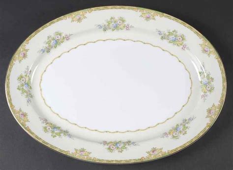 Woodbine 16 Oval Serving Platter By Meito Replacements Ltd