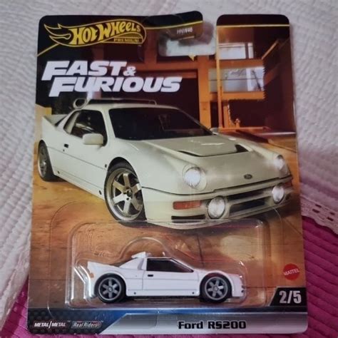 Hot Wheels Ford RS200 Fast Furious Shopee Malaysia