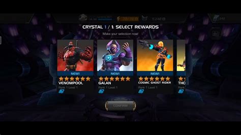 6 Cosmic Abyss Crystal Opening Marvel Contest Of Champions Youtube