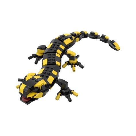 Moc 97315 Fire Salamander With 314 Pieces Mould King