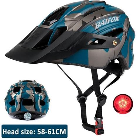 Casque De V Lo Vtt Pour Hommes Et Femmes Bat Fox Eps Blue D