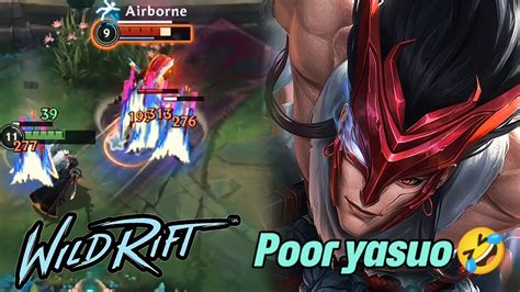 Wild Rift Poor Yasuo Yone Vs Yasuo Baron Lane Season Youtube