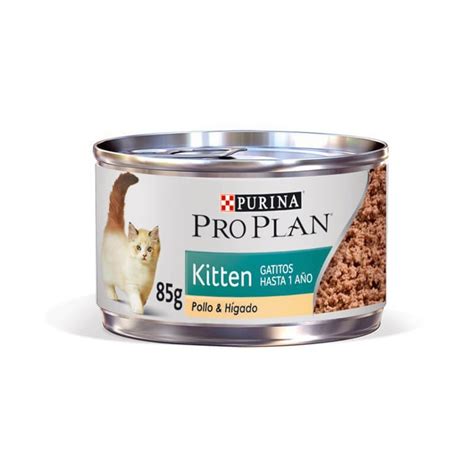 Pro Plan Alimento H Medo Gato Gatitos Pollo Lata G