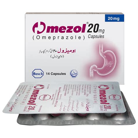 Omezol 20mg Capsules Bosch Pharmaceuticals Pvt Ltd