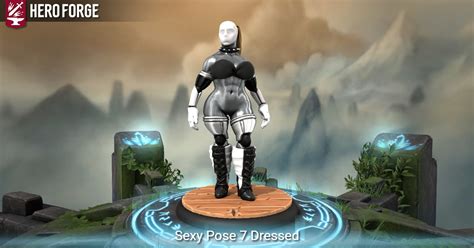 Sexy Pose 7 Dressed Made With Hero Forge