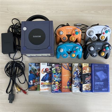 【傷や汚れあり】l424 T20 1335 Nintendo ニンテンドー Gamecube ゲームキューブ 付属品あり ゲームソフト7点