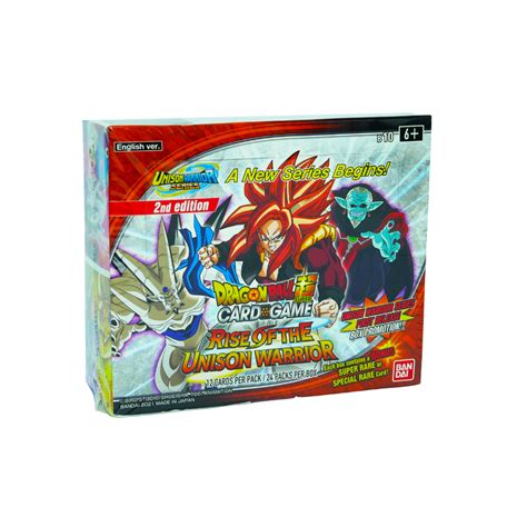 Booster Pack Dragon Ball Super Card Game Unison Warrior Series Rise Of