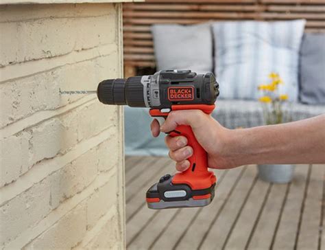 V Hammer Drill With Battery Black Decker Brycus