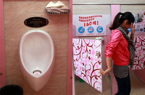 Wtf Female Urinals Installed At Chinese University