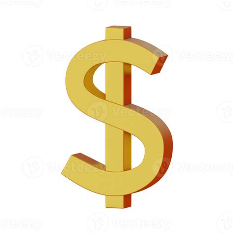 Gold Dollar Sign Png