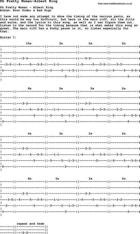 Pretty Woman Chords Telegraph