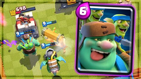 Clash Royale 1 Goblin Giant Deck Youtube