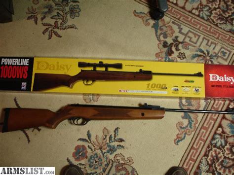 Armslist For Sale Daisy Powerline 1000ws Pellet Rifle Near New