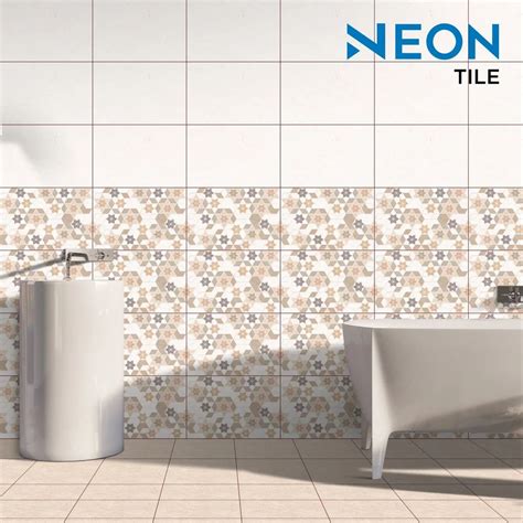 Glossy Ceramic Bathroom Tiles, Size: 1x1.5 Feet(300x450 mm) at Rs 130/box in Morbi