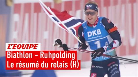 Biathlon 2023 La Norvège intouchable la France ferme le podium du