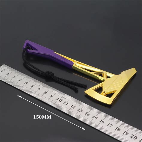 Valorant Prime Axe Weapon Melee 16cm Alloy Meta Material Game