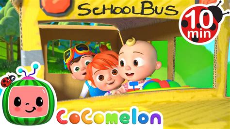 Wheels on the Bus - Play Version | CoComelon 🍉 | Nursery Rhymes - YouTube