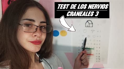 Exámen de los nervios craneales 3 ASMR CASERO YouTube