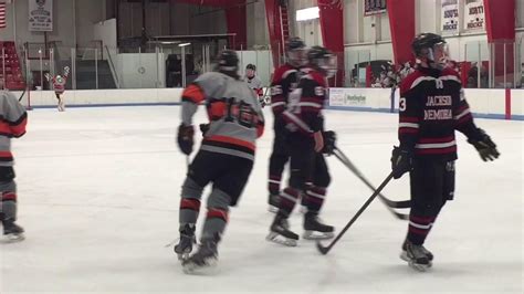 WATCH: Hour medical delay prefaces Middletown North hockey win