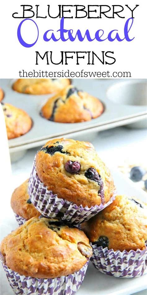 Blueberry Oatmeal Muffins Artofit