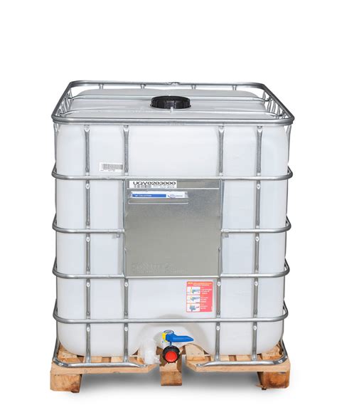 Cuve Recobulk Ibc Pour Produit Dangereux Palette Bois Litres