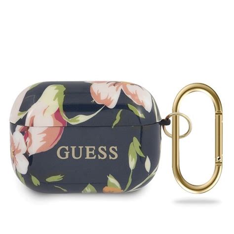 Guess GUACAPTPUBKFL03 AirPods Pro Cover Niebieski N 3 Flower