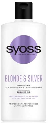 Syoss Blonde Silver Tea Seed Oil kondicionér na vlasy ml Vaša online drogéria
