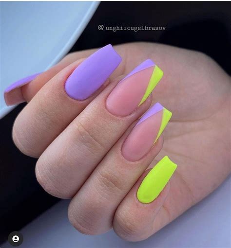 Pin By Britney Szekley On Beauty In Neon Acrylic Nails Acrylic