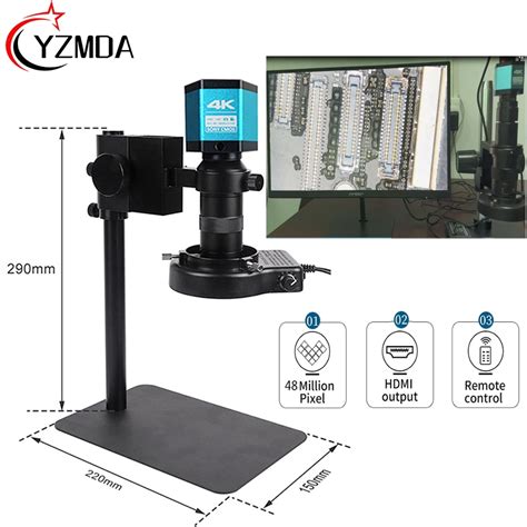 YIZHAN Microscope 4K Digital microscope กลองจลทรรศนดจทล HDMI USB