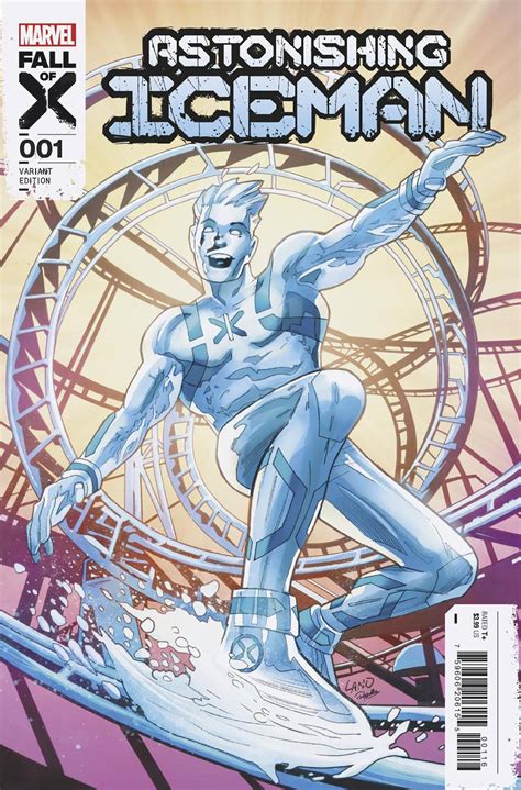 MAY231032 ASTONISHING ICEMAN 1 25 COPY INCV GREG LAND VAR Previews