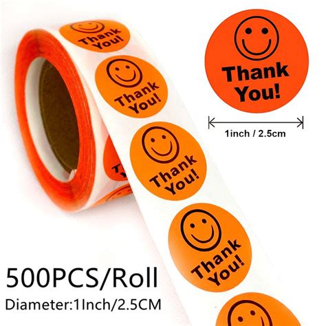 Yellow Smiley Face Happy Stickers Round Circle Teacher Labels