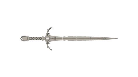 Brisingr Sword D Model Printable Youtube