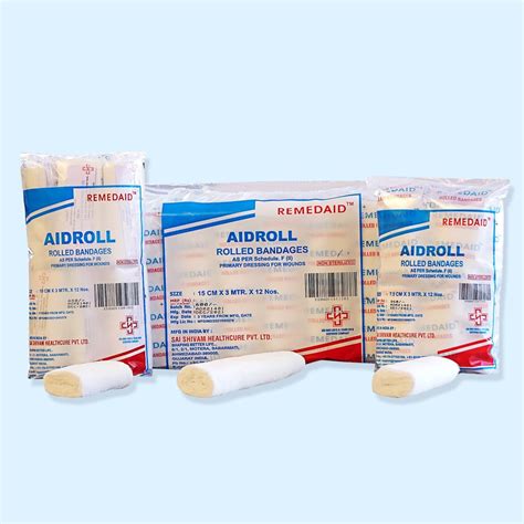 White Gauze Roll Bandage At Best Price In Ahmedabad By Sai Shivam