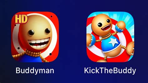 Buddyman Kick Vs Kick The Buddy Youtube