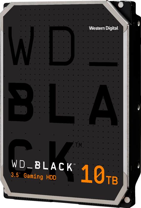 WD BLACK 10TB Gaming Internal Hard Drive WD101FZBX Best Buy