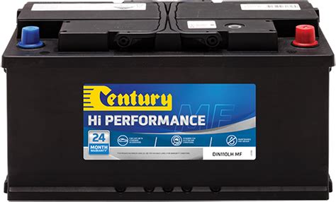 Century Hi Performance Din Car Battery Din Lh Mf The Garage Batteries