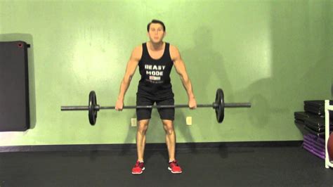 Double Overhand Grip Deadlift Hasfit Dead Lift Exercise Proper