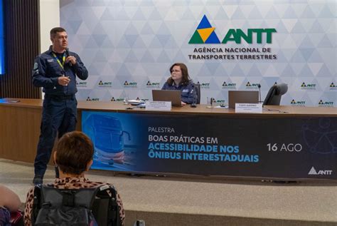 ANTT realiza palestra Boas Práticas em Acessibilidade nos Ônibus