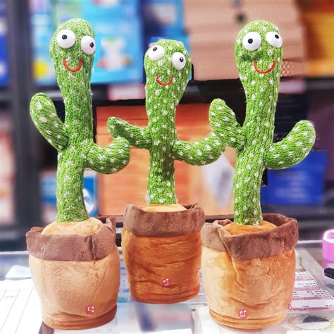 Jual Cactus Toy Boneka Pintar Kaktus Joget Joged Goyang Bisa Ngomong