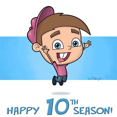 Isaac Marzioli: illustrations: Happy 10th season of Fairly Odd Parents