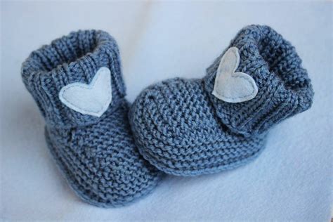 Babyschuhe Stricken Ohne Naht Anleitung Kostenlos Bahabbild