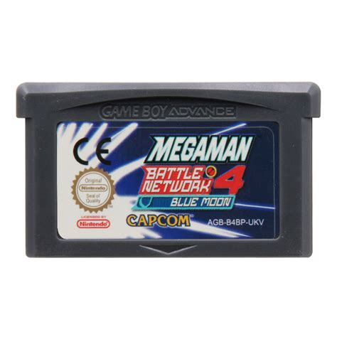 Mega Man Battle Network 4 Blue Moon EUR GBA - Video Game, Game Accessories